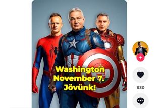 Orbán jede za Trumpem prosit o výjimku z protiruských sankcí. Cestu propaguje dětinská koláž - Novinky