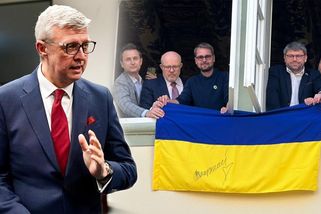 Ukrajinské vlajky z úřadů nezmizí. „Ani Podržštafle to nezmění,“ zní z krajů