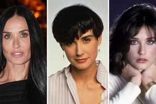 Pamatujete, když ještě neměla dlouhé vlasy? Demi Moore nosila šik krátké účesy i oholenou hlavu