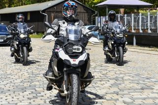 Na motorce přijel prezident Pavel zahájit Bavorsko-české týdny přátelství