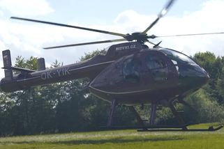 Podnikatel s vrtulníkem strhl u Plzně dráty vysokého napětí. Přistál pak až o 35 kilometrů dál - Novinky