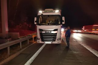 Policisté na D1 na Vysočině opět kontrolovali parkování kamionů