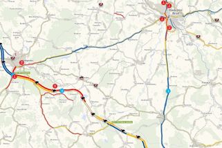 Kolona po tragické nehodě na D1 zabrala téměř 20 kilometrů - Novinky