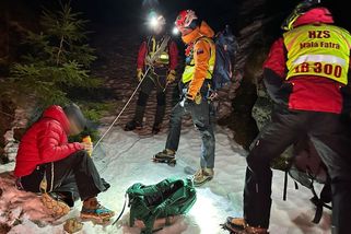 Český turista uvázl na zledovatělém terénu v Malé Fatře - Novinky