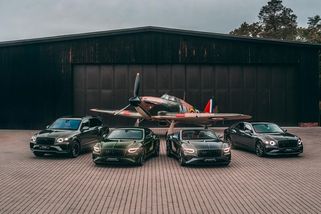 Bentley oslavuje československé piloty RAF edicí inspirovanou čtyřmi perutěmi - Novinky