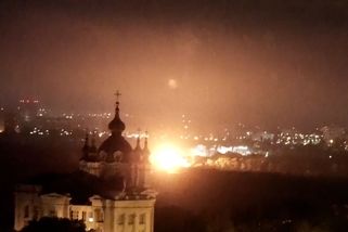 Kyjev čelí masivnímu ruskému vzdušnému útoku - Novinky