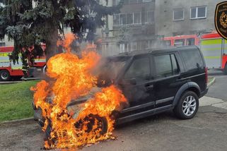 Land Rover na Zlínsku shořel kvůli závadě nezávislého topení - Novinky