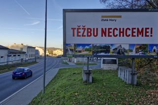 Těžbu zlata tady nechceme, říkají lidé ve Zlatých Horách a Heřmanovicích - Novinky