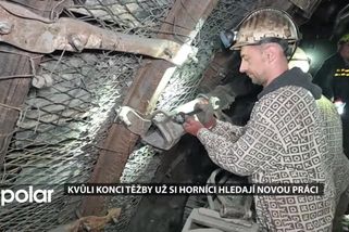 Uzavření černouhelného dolu se blíží, horníci odcházejí a hledají novou práci