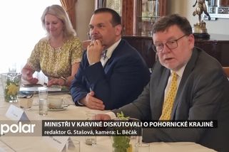 Ministři Baxa a Stanjura jednali v Karviné o budoucnosti a rozvoji pohornické krajiny