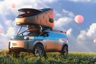 Fiat ukázal Dolce Camper, divoce tvarovanou studii obytného vozu - Novinky