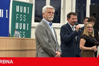 Studenti v Brně vyzpovídali prezidenta Pavla. Ptali se na Babiše i hospody