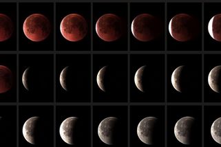 Úchvatné záběry. Astrofotograf zachytil všechny fáze zatmění Měsíce - Novinky