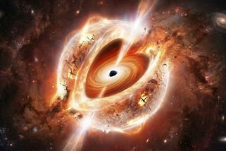 Co se stane, když hvězda spolkne černou díru? Astronomové mají možná důkaz velmi zvláštní události - Novinky