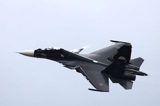 Friendly Fire Incident: Russian Su-30SM Jet Downed Over Crimea Amid Ukrainian Drone Barrage