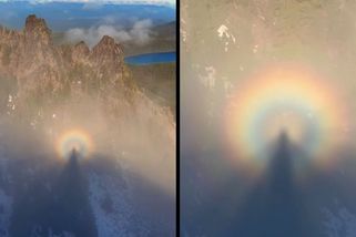 Turista v Oregonu zachytil Brockenské strašidlo - Novinky