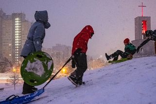 V Praze napadlo kolem 10 centimetrů sněhu - Novinky