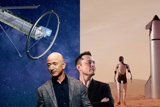 Souboj těžkých vah. Musk chce osídlit Mars, Bezos stavět umělé planety - Seznam Zprávy