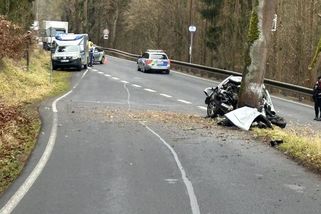 Mladík v mercedesu narazil na Karlovarsku čelně do stromu, neměl šanci přežít - Novinky