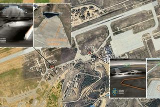 Ukrajinské drony na krymském letišti zasáhly dvě ruské stíhačky - Novinky