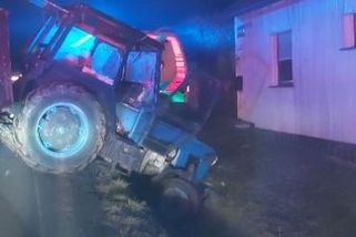 Opilý traktorista v Jihlavě havaroval, při vystupování ze stroje spadl do příkopu a zranil se - Novinky