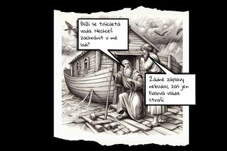 Fialova vláda předpovídá záplavy jako biblický Noe - Médium.cz