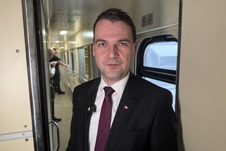 Macinka s Turkem přijeli na Ukrajinu. V době masivního útoku - Novinky