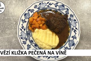 Hovězí kližka pečená na víně | Dnes Vaří Děda