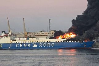 Rusové udeřili na dvě zahraniční lodě u pobřeží Ukrajiny - Novinky