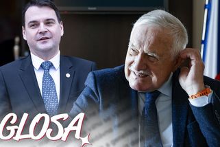Václav Klaus se durdí. Macinku uklohnil docela dobře, ale kluk přece jen ještě dělá boty