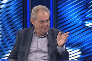 Macinka a Turek navštívili Zemana v Lánech. Probír...