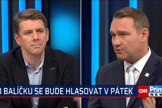 Hádka ve studiu. Lež jako věž, opřel se Fiala do Skopečka kvůli hlasování o vládním balíčku | CNN Prima News