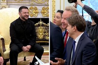 Zelenskyj si v Bílém domě rýpl do novináře, který ho v únoru urazil - Novinky