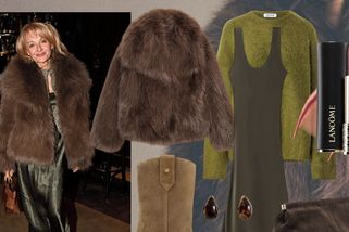 Satén i kožešina: Veronika Žilková se vytáhla v trendy outfitu, který stojí za to okopírovat. Necháte se inspirovat?