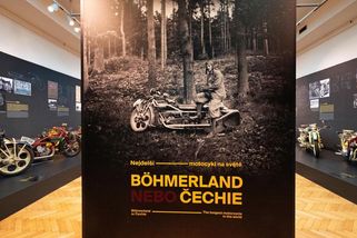 Národní technické muzeum zahájilo výstavu Čechie-Böhmerland, dlouhých motocyklů ze Sudet - Novinky