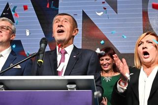 Babiš na vítězné vlně: Americké reportérce se vysmál, odpovídal i francouzsky