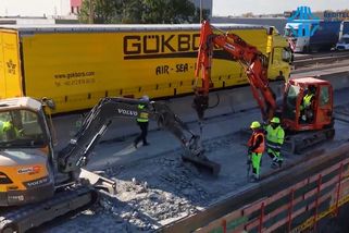 Přestavba křižovatky D1 a D2 pokračuje. Od nového roku bude průjezdná jen jedním pruhem - Novinky