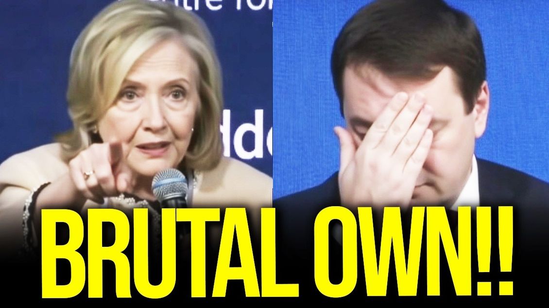 Hillary Leaves MAGA Leader SPEECHLESS