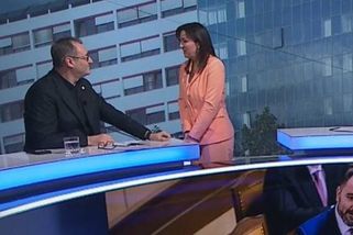 Já tady moderuji ten pořad. Řezníčková v Událostech, komentářích vstala od stolu a krotila rozjetého ministra Šťastného