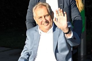 Zeman přivítal slavnou kamarádku