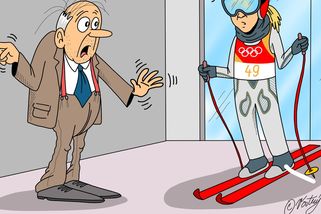 Ester Ledecká si popletla sjezd - Médium.cz