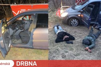 Divoká honička na jižní Moravě. Moldavan si nacpal do auta třináct Indů a boural