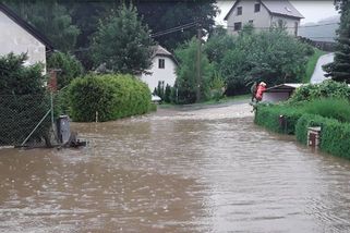 Bouřky zvedaly hladiny řek - Novinky