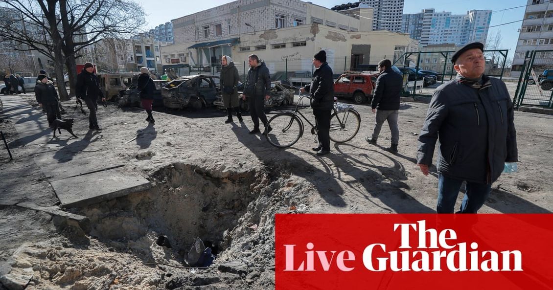 Russia-Ukraine war latest news: Putin ‘willing to consider’ halting attacks on civilians, says France – live