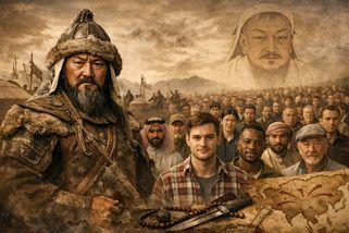 Nejplodnější panovníci v dějinách: Čingischánovy geny má v sobě i v současnosti každý dvoustý muž