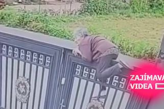 Útěk z domova seniorů. 92letá žena zdolala dvoumetrový plot | Zajímavá videa