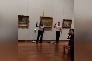 Klimatické extremistky v Lyonu vychrstly polévku na Monetův obraz - Novinky