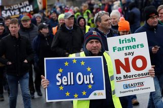 Na protest proti dohodě EU s Mercosurem se v Irsku sešly tisíce zemědělců - Seznam Zprávy