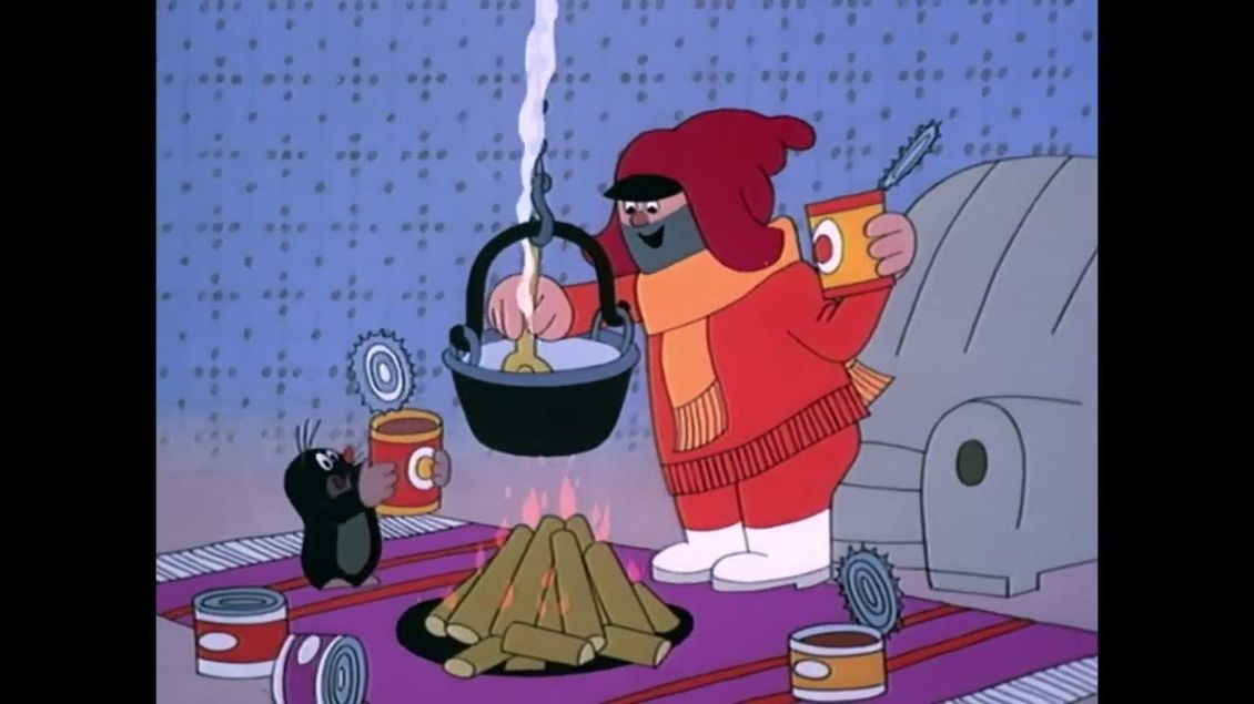 Krteček ve snu - celý film cz dabing - The Little Mole in the Dream - pohádky