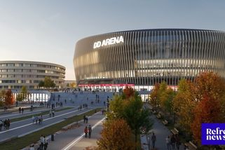 Začala stavba největší hokejové arény světa. Vyroste u nás
